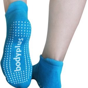 Pilates Yoga Grip Socks for Women Fits 8-10 Shoe Size – Blue