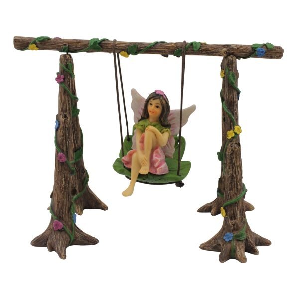 Miniature Fairy Garden Swing Set - Image 2