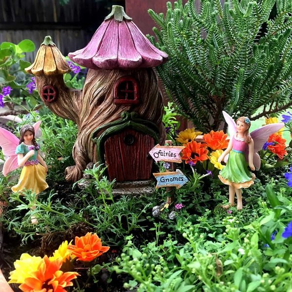 Fairy Garden Flower House Set - Image 5