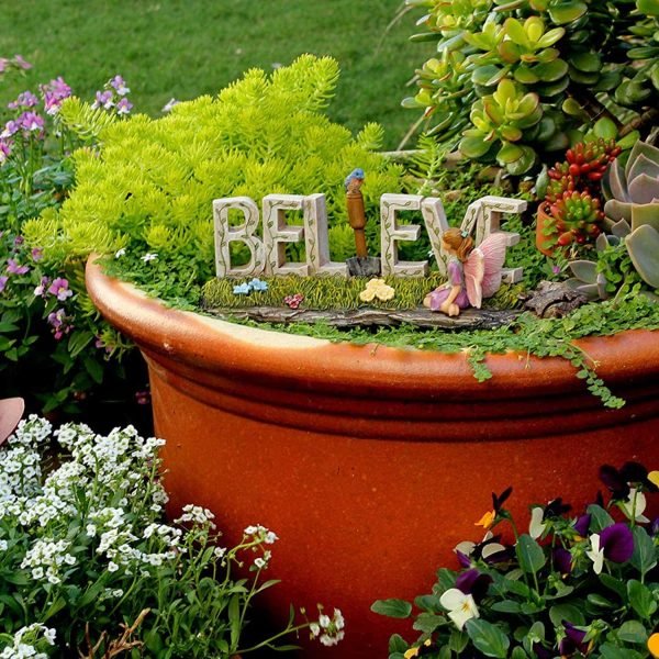 Believe Fairy Ornament - Image 3