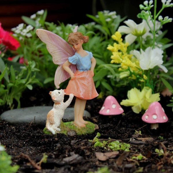 Fairy Ava and Cat - Fairy Garden Fairies - Image 4