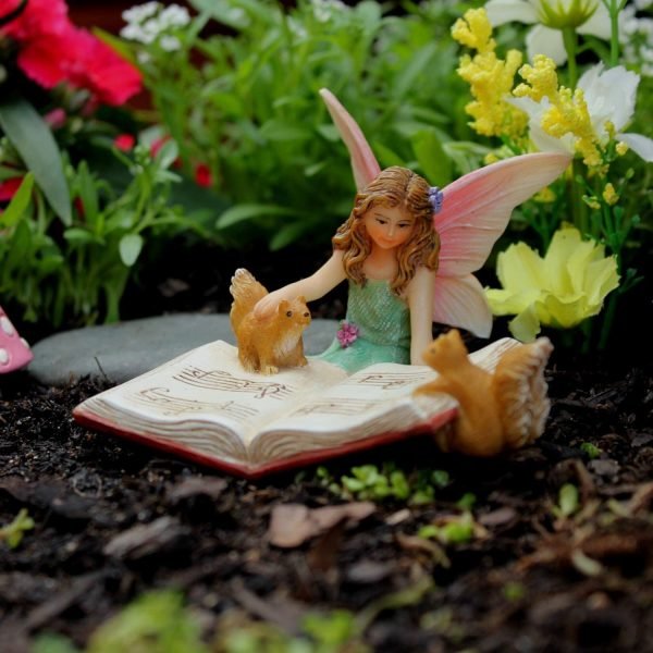 Fairy Bonnie and Musicbook - Fairy Garden Fairies - Image 2