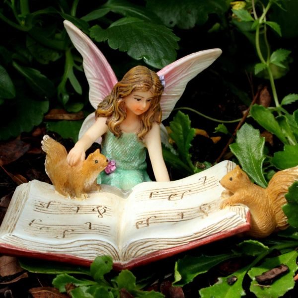 Fairy Bonnie and Musicbook - Fairy Garden Fairies - Image 3