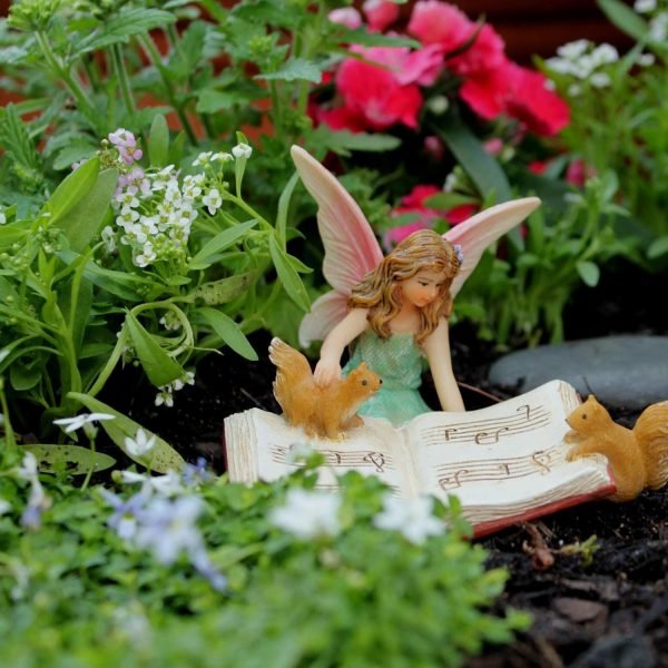 Fairy Bonnie and Musicbook - Fairy Garden Fairies - Image 4