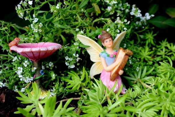 Fairy Garden Furniture and Bird Bath - Image 5