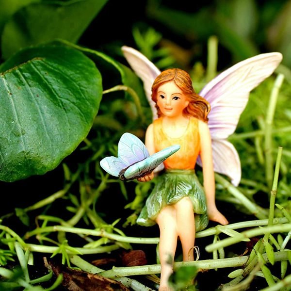 Garden Fairy And Mushroom Stand Set - Image 4