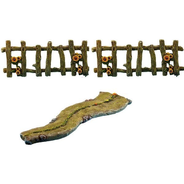 Miniature Walkway And Fences