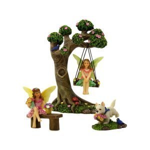 Tree Swing Set - Fairy Garden Accessories